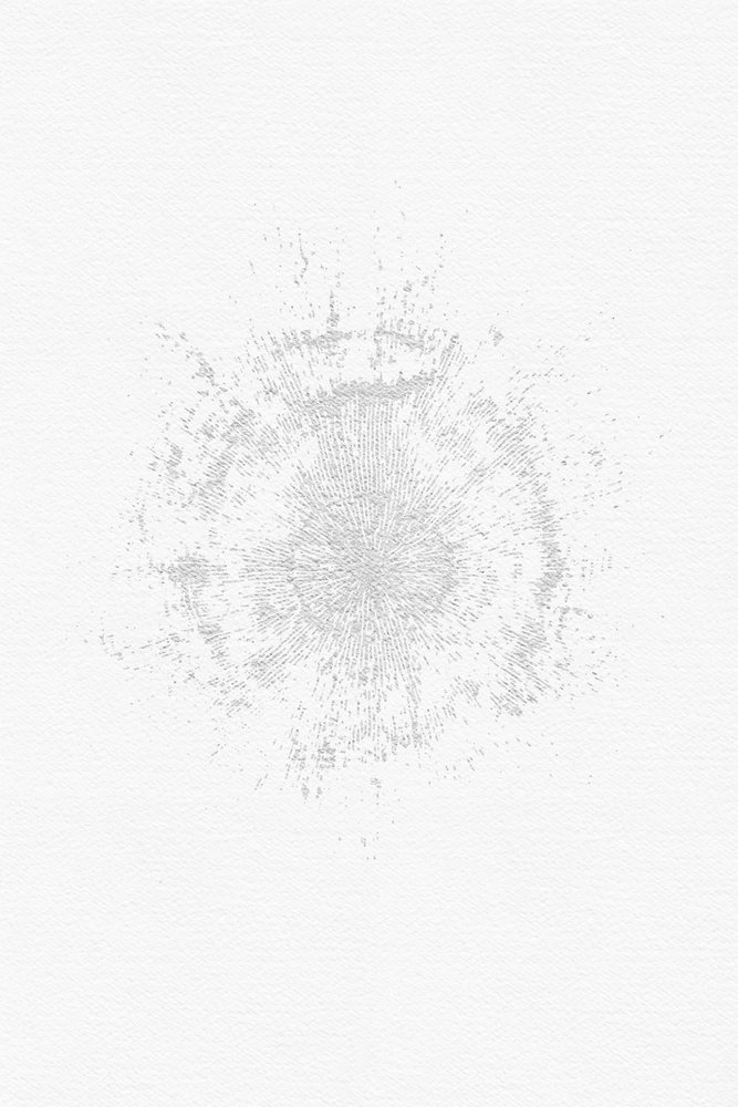Minimalistische inktvlek door cartissi