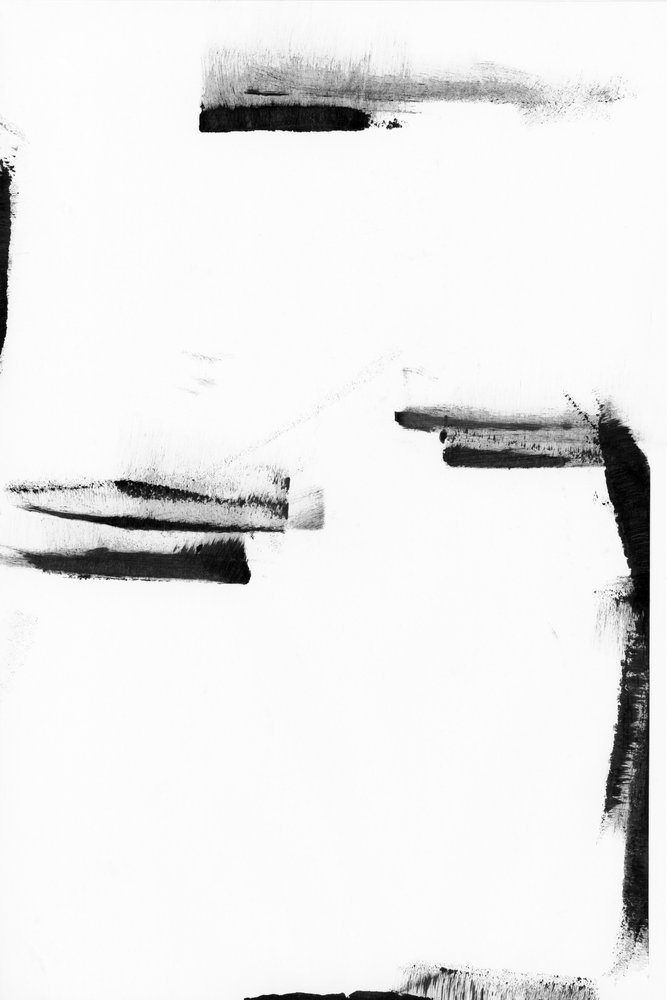 Moderne abstracte inktkunst door cartissi