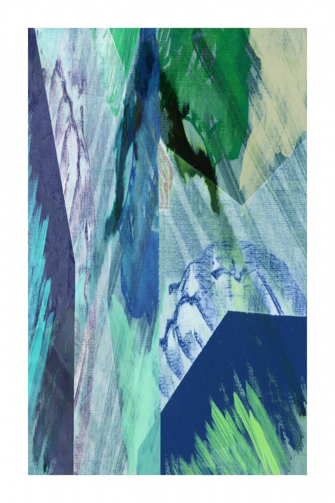 Modern abstract landschap door cartissi