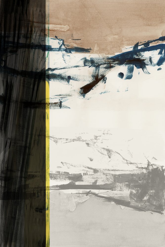 Modern abstract landschap door cartissi