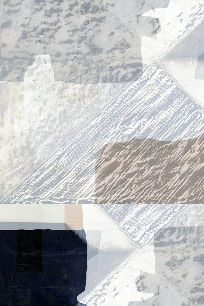 Moderne geometrische collage door cartissi