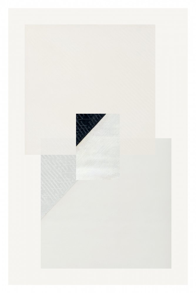 Moderne geometrische compositie door cartissi
