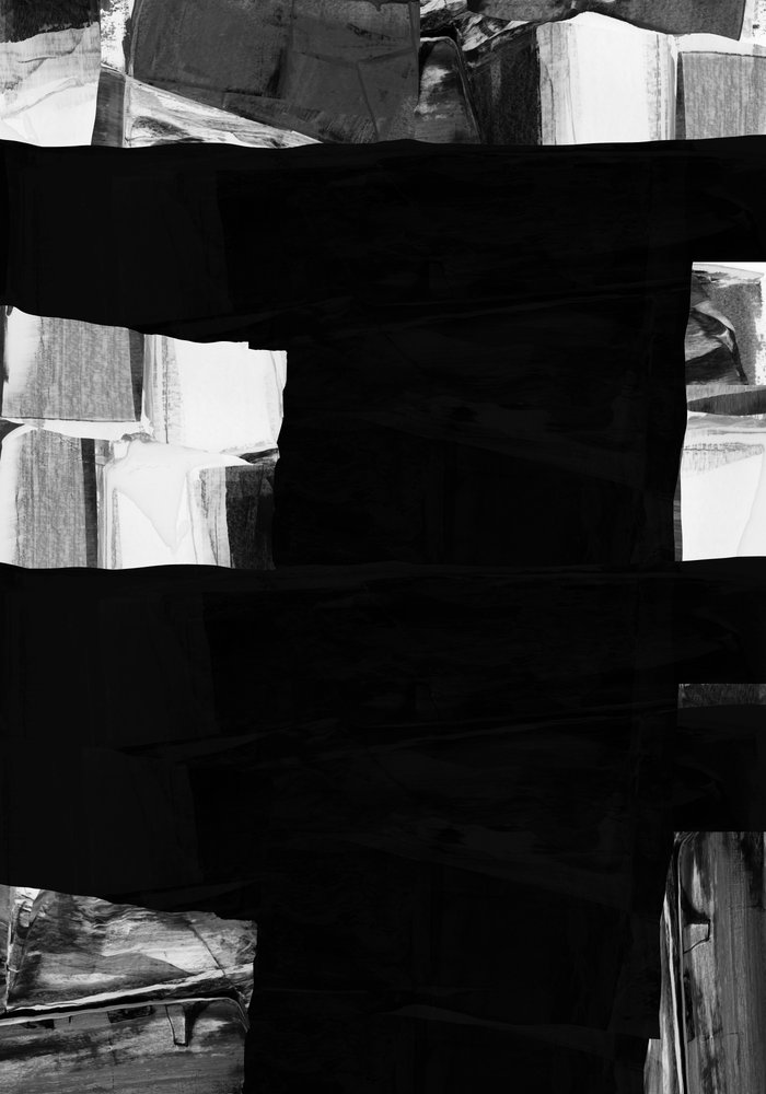 Monochrome geometrie door cartissi