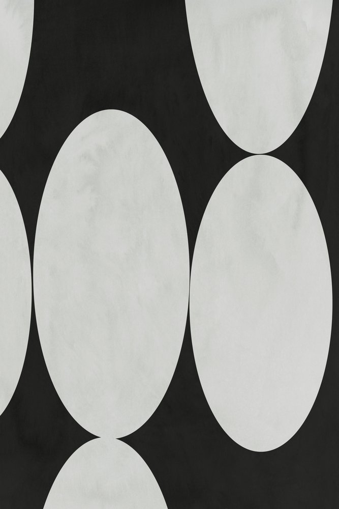 Monochroom ovaalpatroon door cartissi