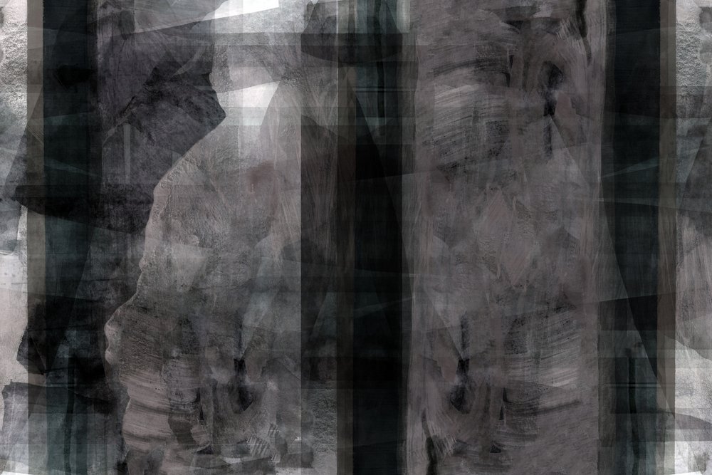 Stemmige abstracte lagen door cartissi
