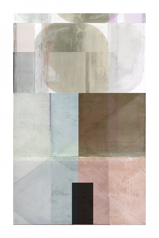 Ingetogen abstracte vormen door cartissi
