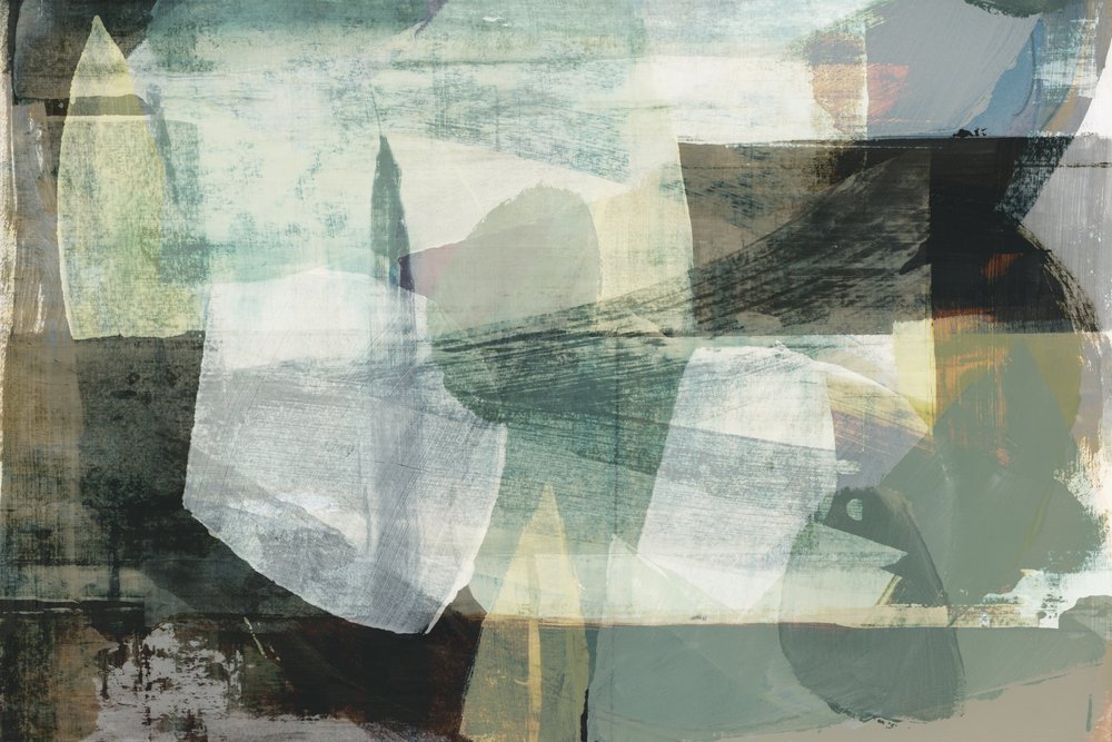 Gedempte abstracte lagen door cartissi