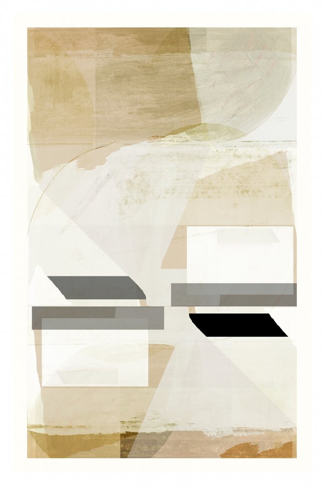 Neutraal, geometrisch, abstract door cartissi