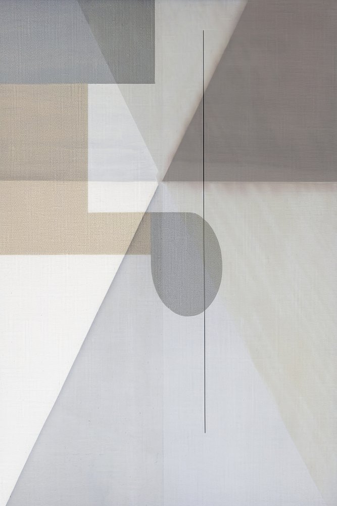 Neutraal, geometrisch, abstract door cartissi