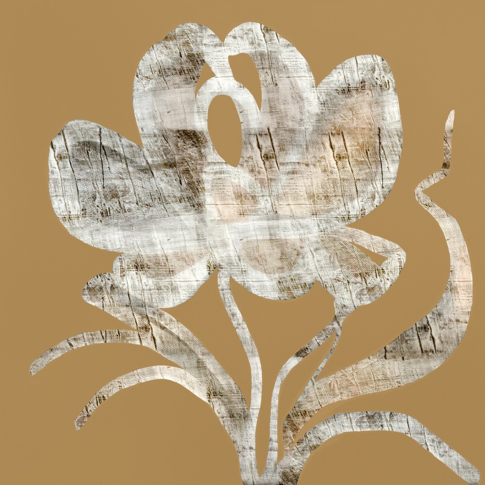 Rustieke houten bloem door cartissi