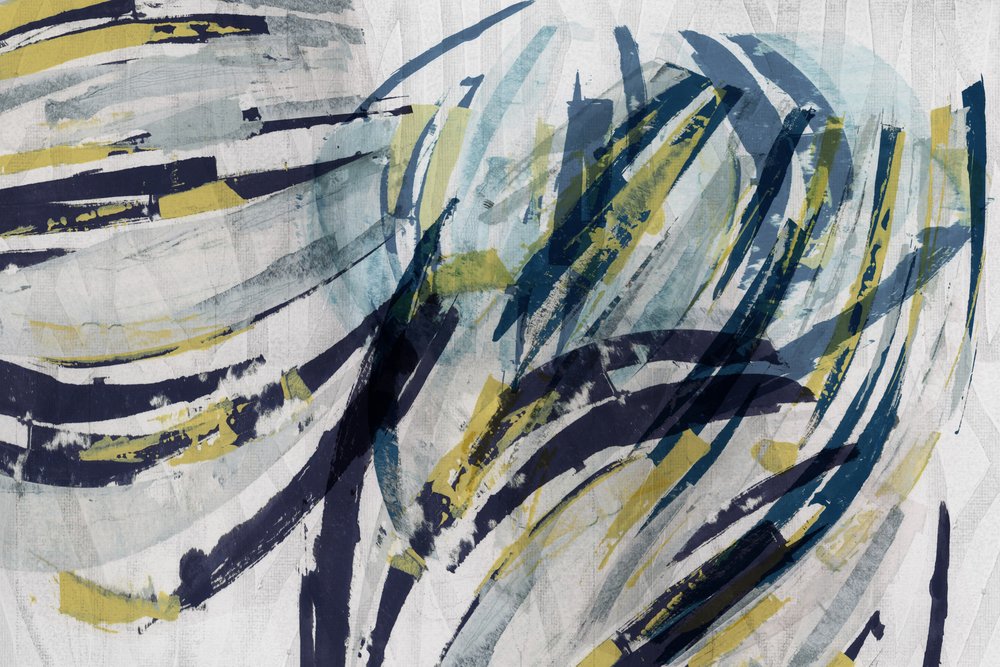Rustige abstracte stroming door cartissi