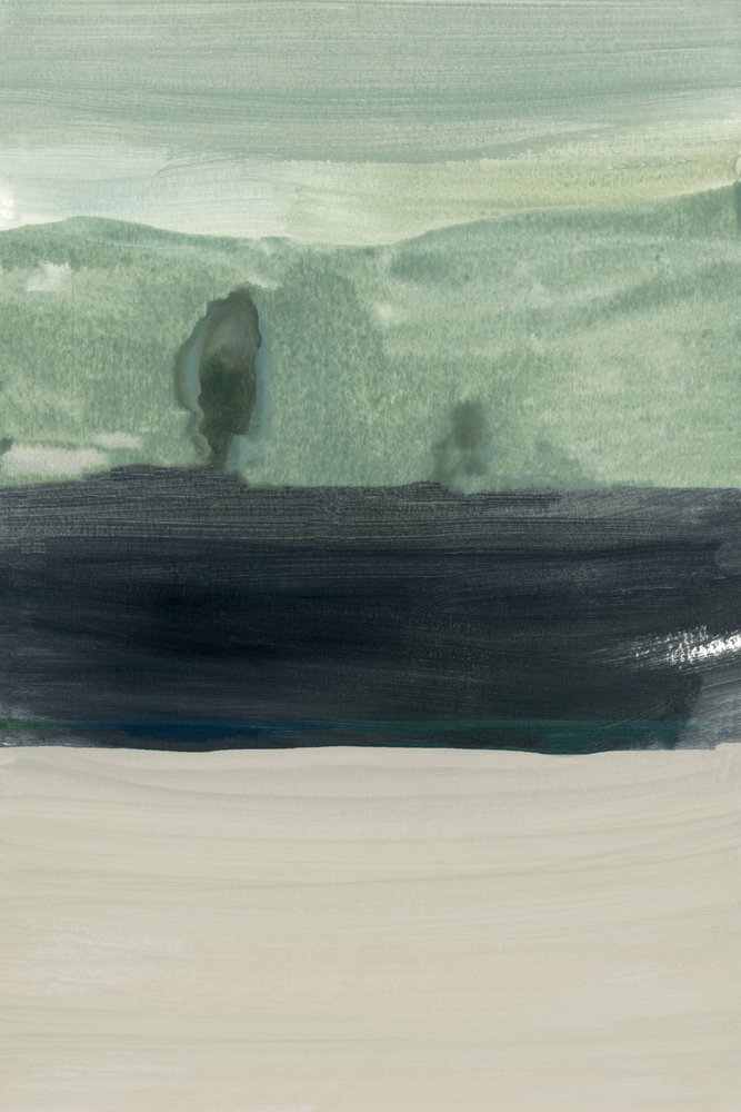 Rustig abstract landschap door cartissi
