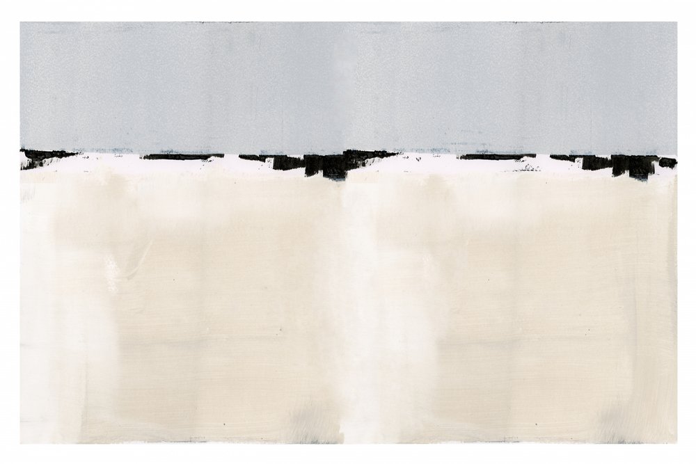 Rustig abstract landschap door cartissi
