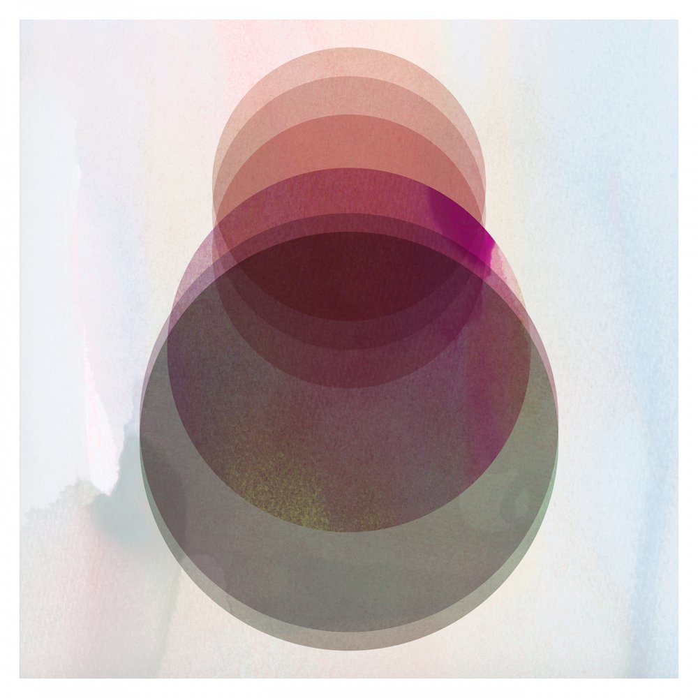 Rustige cirkels met kleurverloop door cartissi