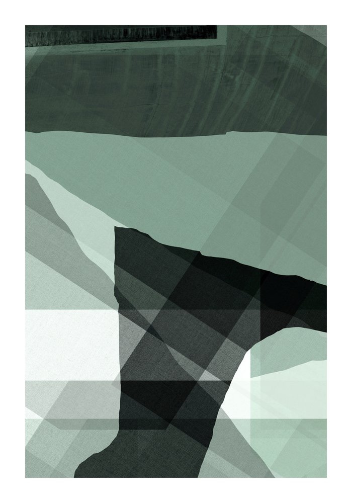 Rustgevend gelaagd abstract door cartissi