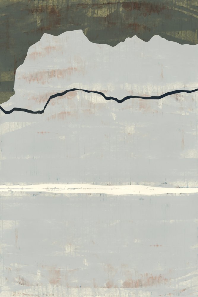 Serene Mountain Abstract door cartissi