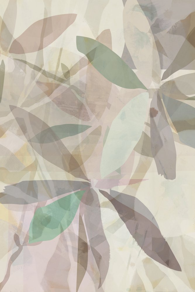 Zachte abstracte bladeren door cartissi