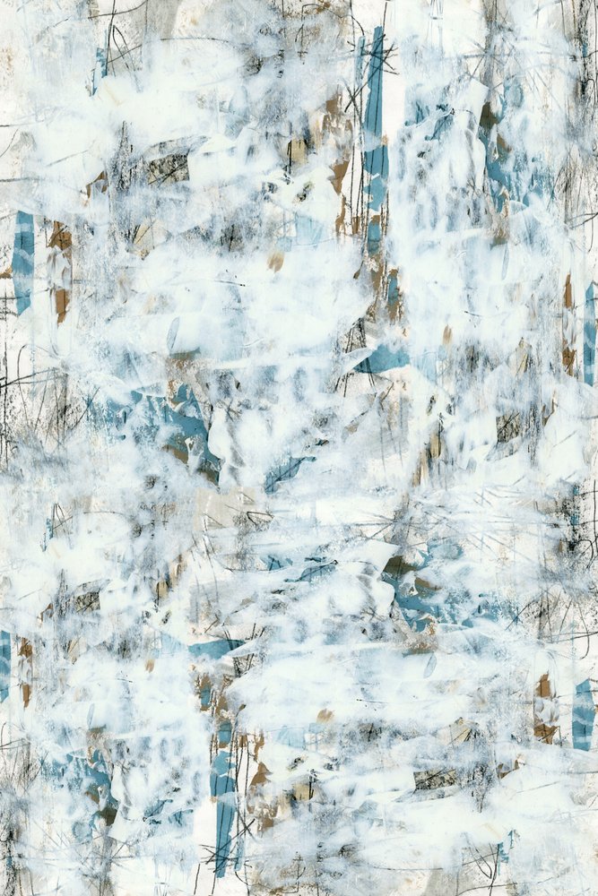 Getextureerd abstract blauw door cartissi