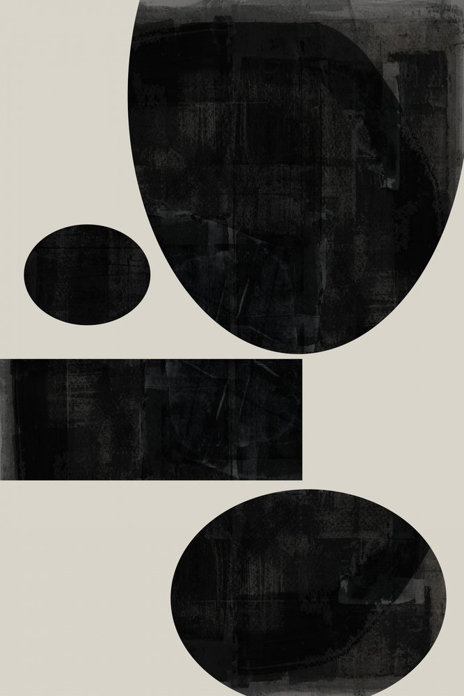 Geometrische vormen met textuur door cartissi