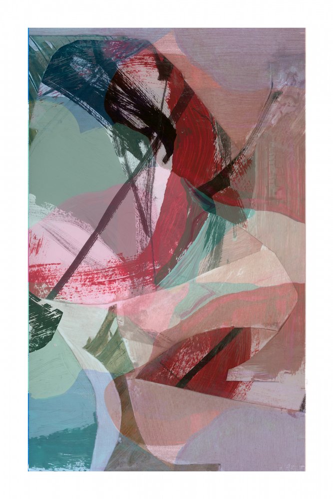 Levendige abstracte lagen door cartissi