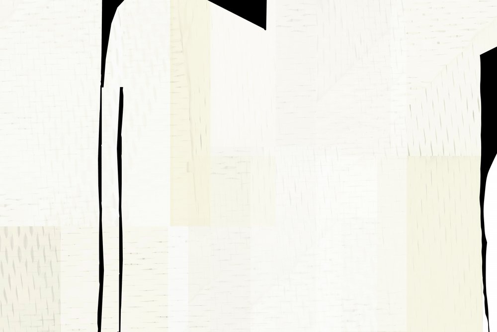 Wit, geometrisch, abstract door cartissi
