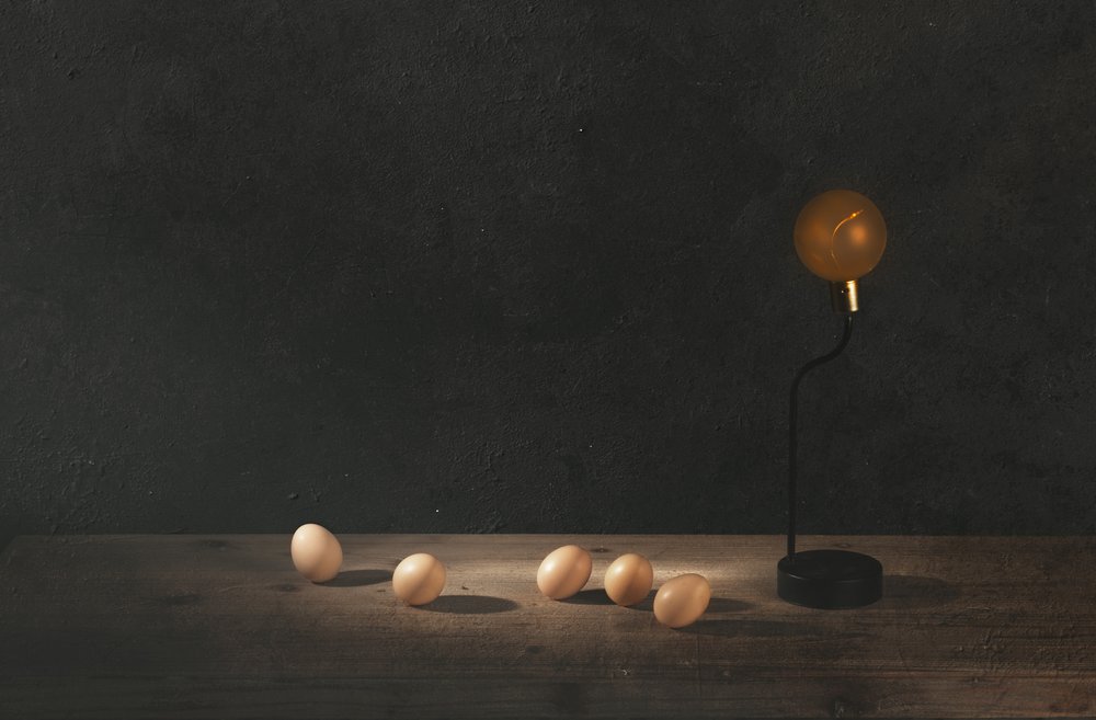De gouden lamp en de eieren door chenyi wang