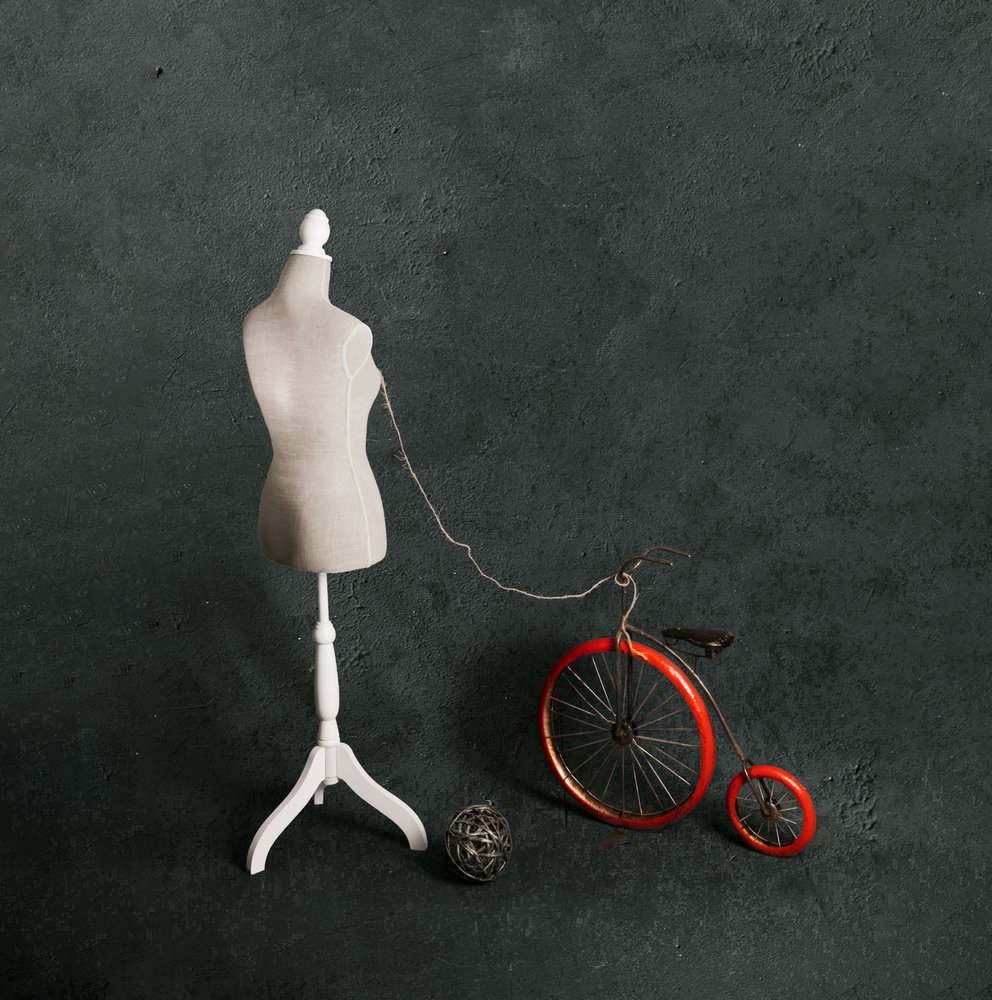 Mannequin Rode Fiets door chenyi wang