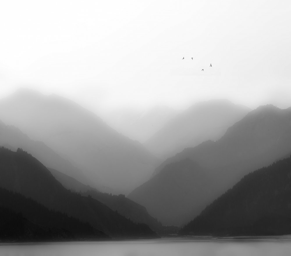 Misty Mountain-lagen door chenyi wang