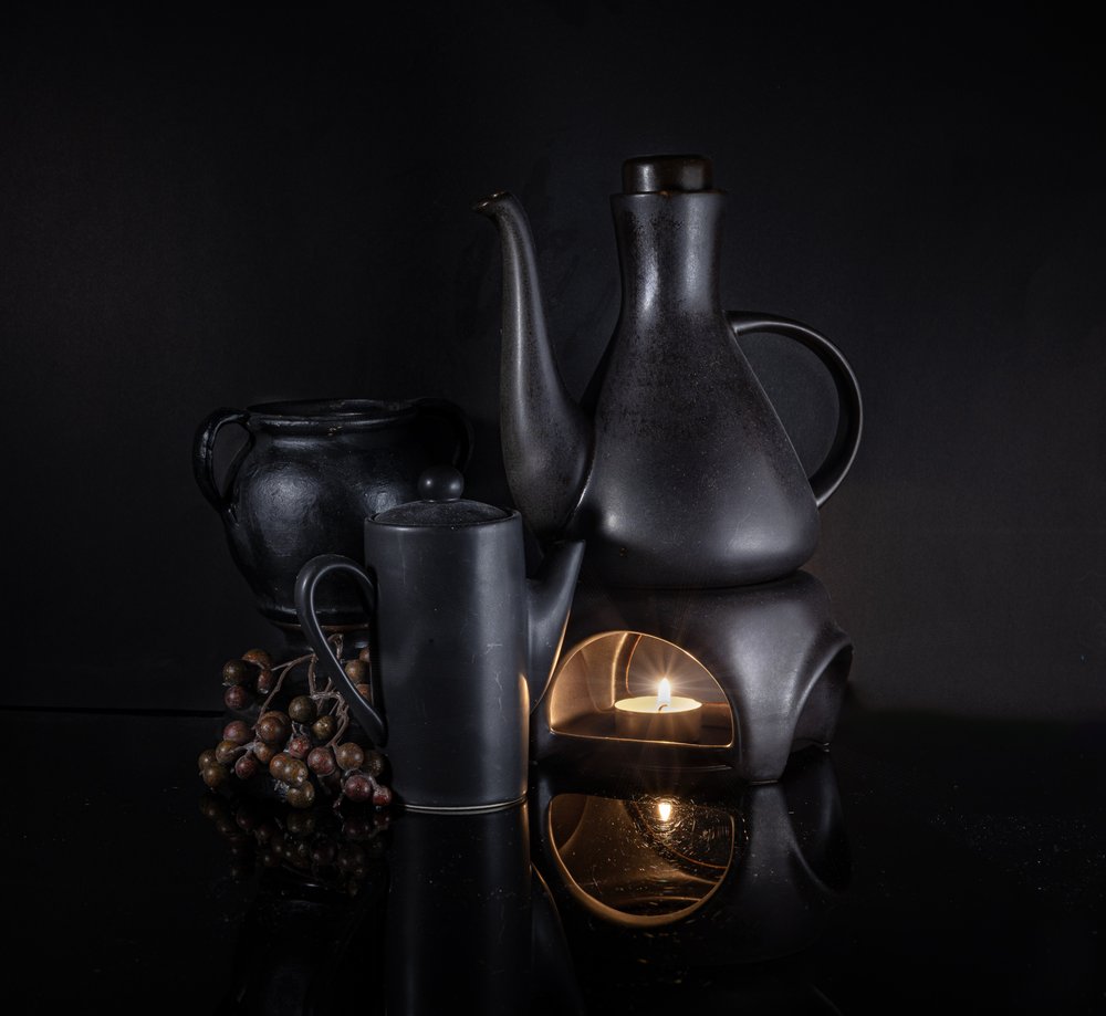 Dark Ceramics Kaarsengloed door larryliu