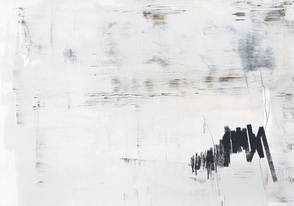 Abstracte, gestructureerde penseelstreken door uplusmestudio
