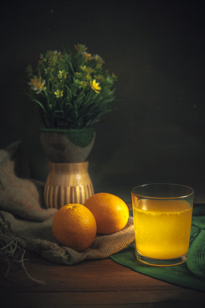 Ochtendgloed in oranje door wail.Hamdane