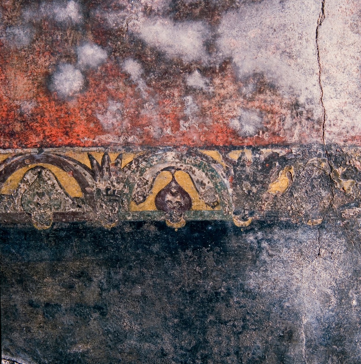 Detail van de muur door Unknown