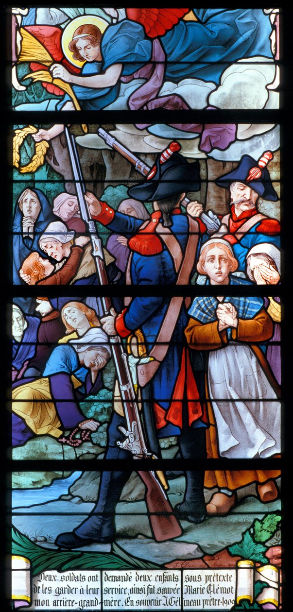 Loire Atlantique N* 103 - Nantes - Musée Dobree - Tijdelijke Expo - Glas-in-lood en oorlog van de Vendée door Unknown