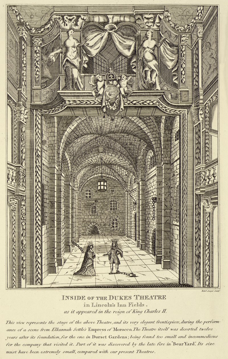 Binnenkant van het Dukes Theatre in Lincoln