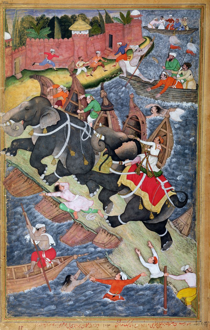 Akbar temt de Wilde Olifant, Hawa