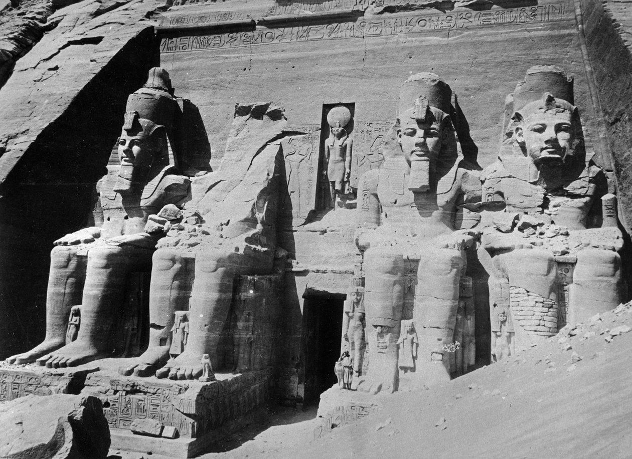 De Tempel van Ramses II, ca. 1904-05 door English Photographer