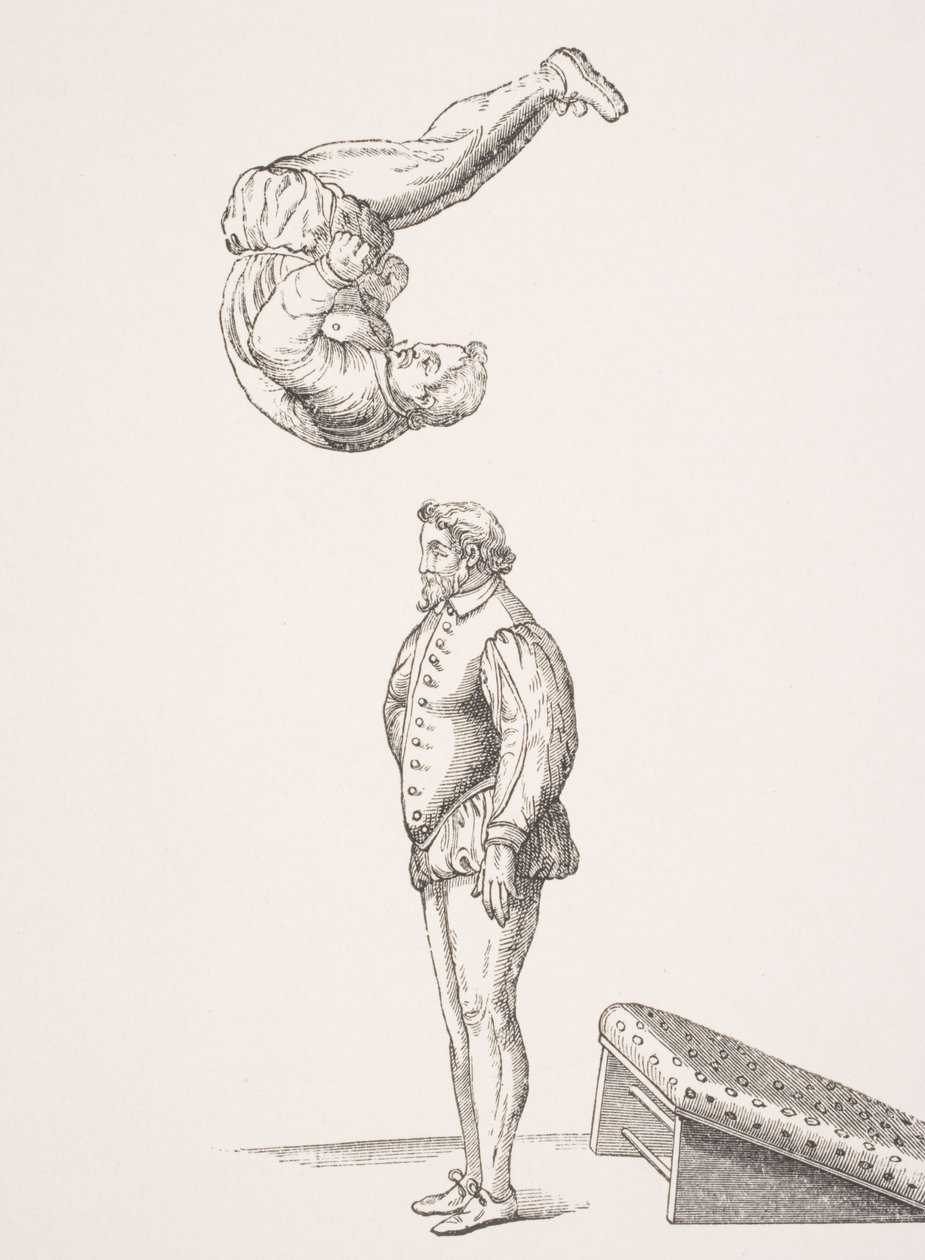 De Springplank, illustratie uit een facsimile van 