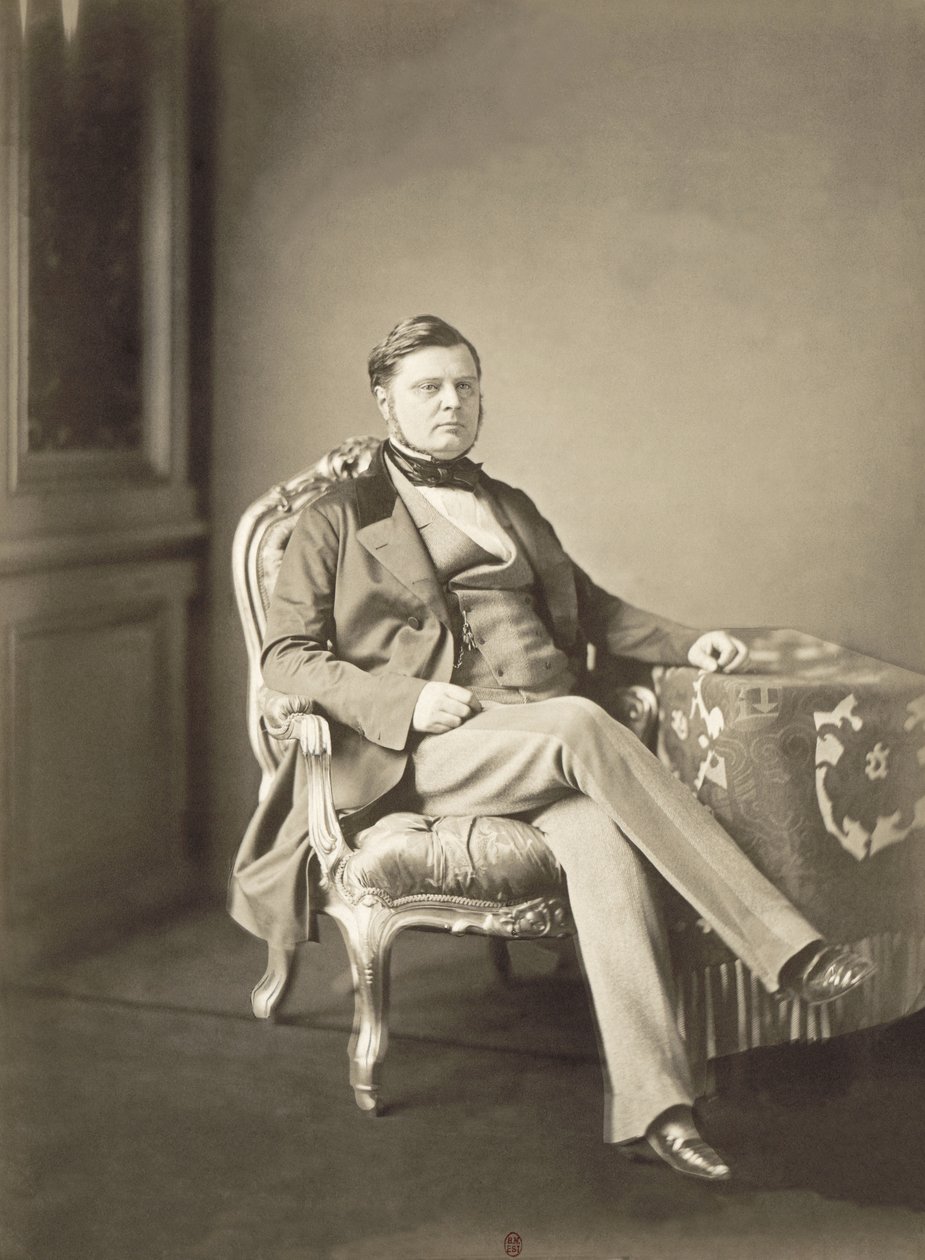 Graaf Alexandre Joseph Colonna-Walewski (1810 - 1868), Minister van Buitenlandse Zaken van Napoleon III door Mayer and Pierson