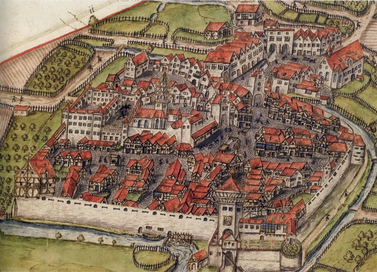 Voorstelling van de Etter Meßkirch, circa 1575 door Unknown