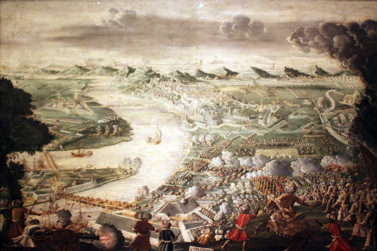 De inname van Buda, 1686 door Unknown