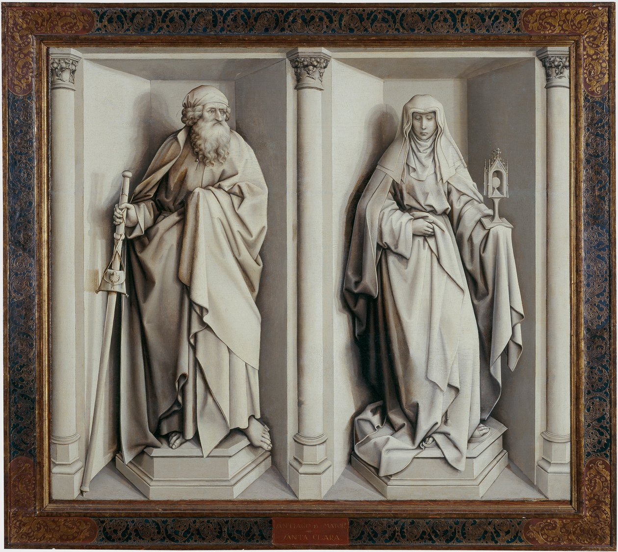 Het huwelijk van de Maagd door Master of Flémalle