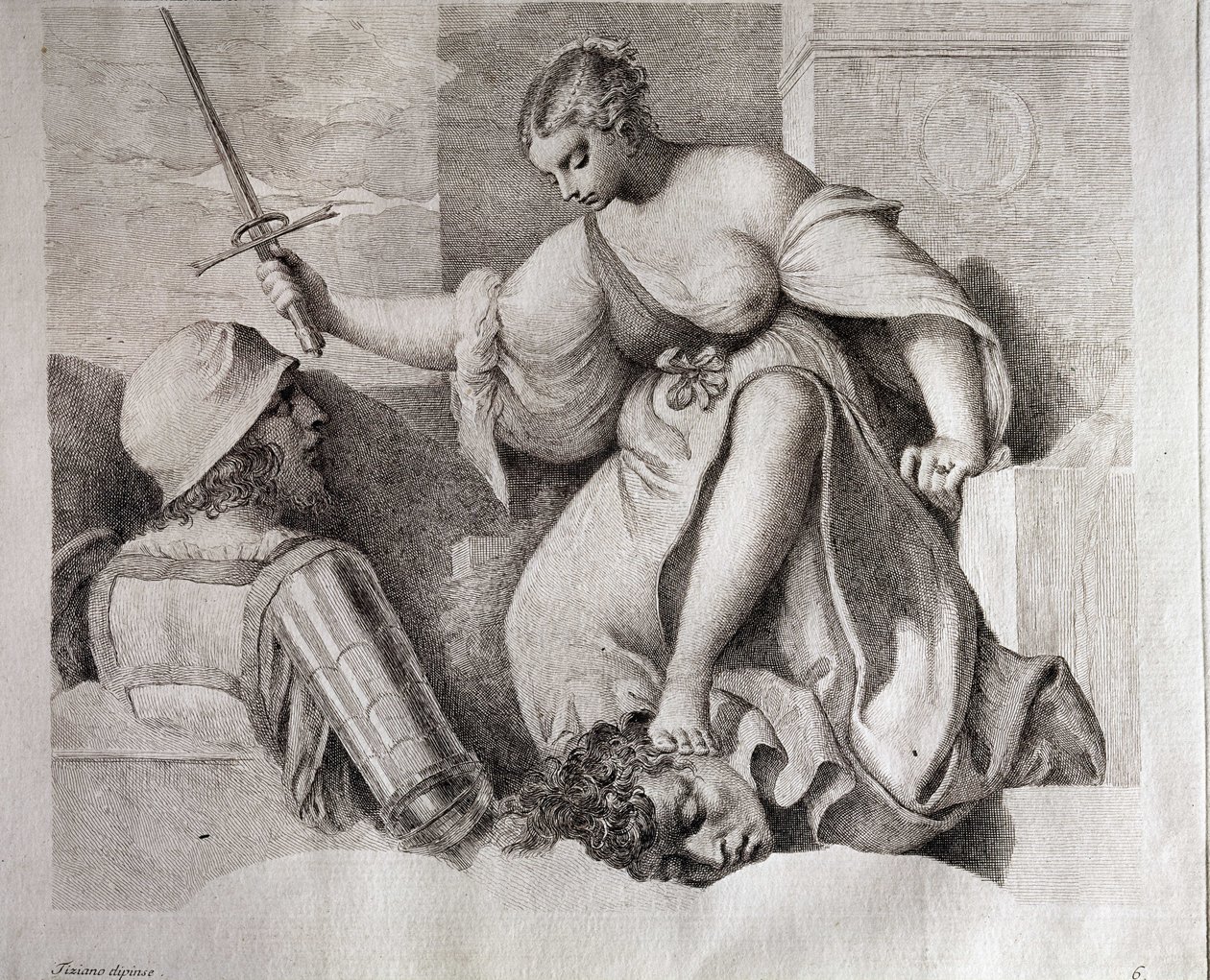 Salome met het hoofd van Johannes de Doper (Tiziano Dipinse) door (1476/8 1510) Giorgione