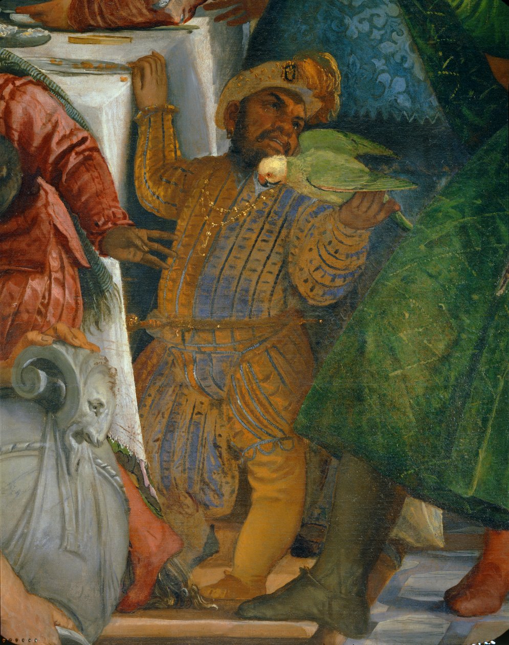 De bruiloft in Kana ... door (1528 88) Veronese