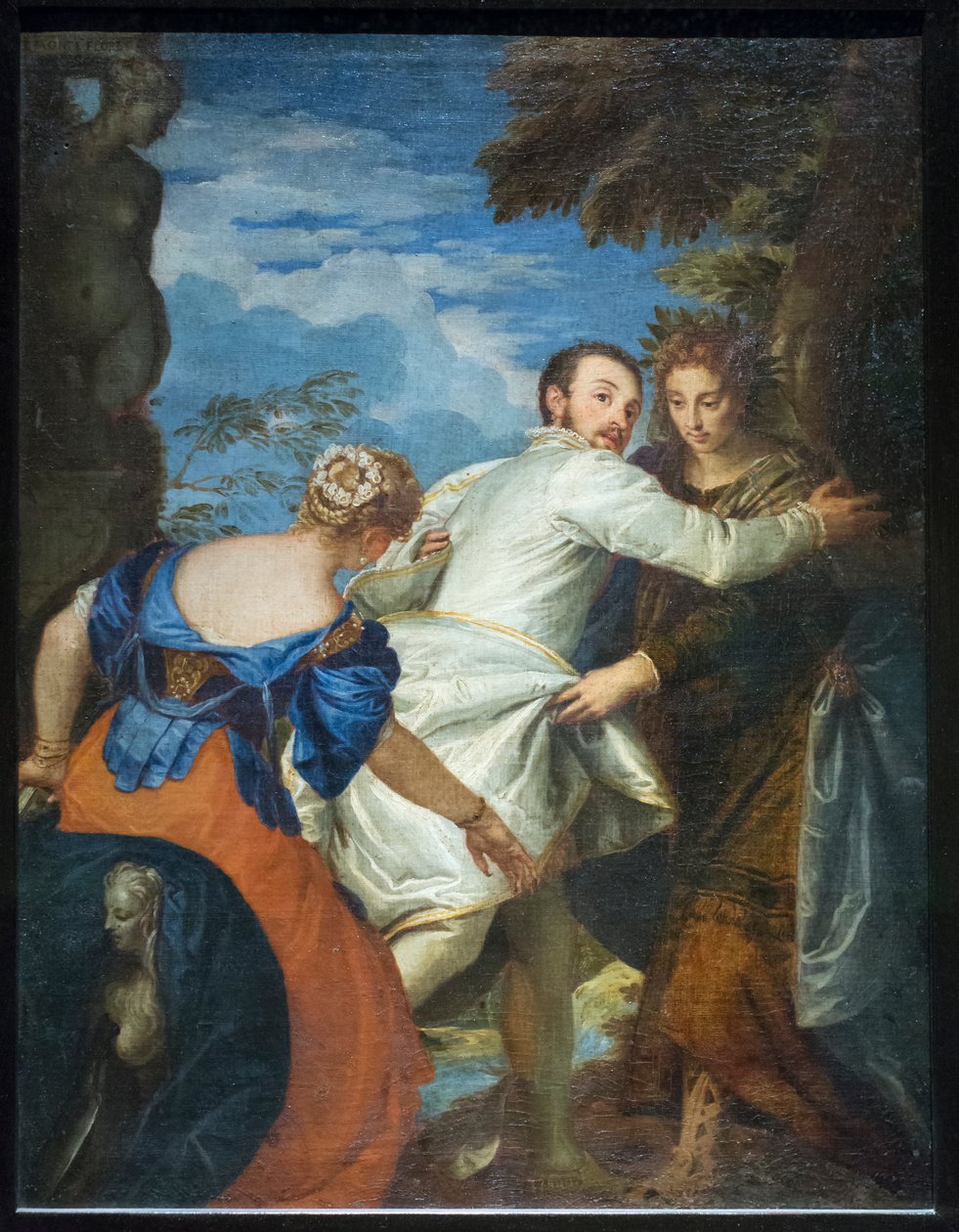 De keuze van Hercules of de keuze tussen ondeugd en deugd door (1528 88) Veronese