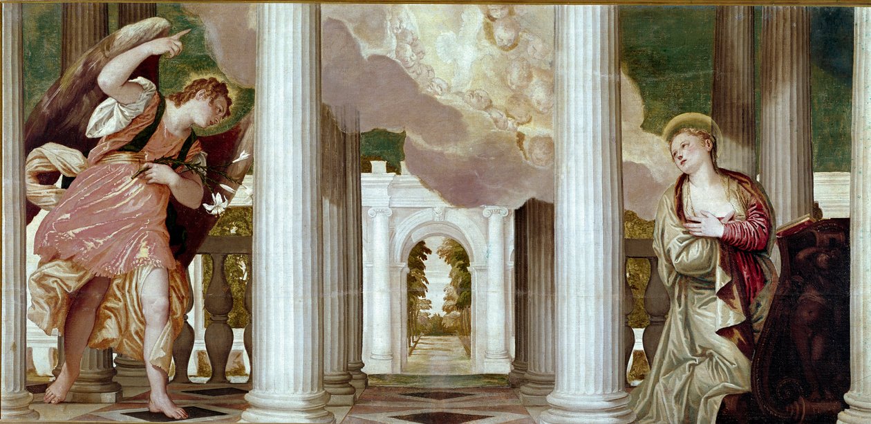 Annunciatie door Veronese