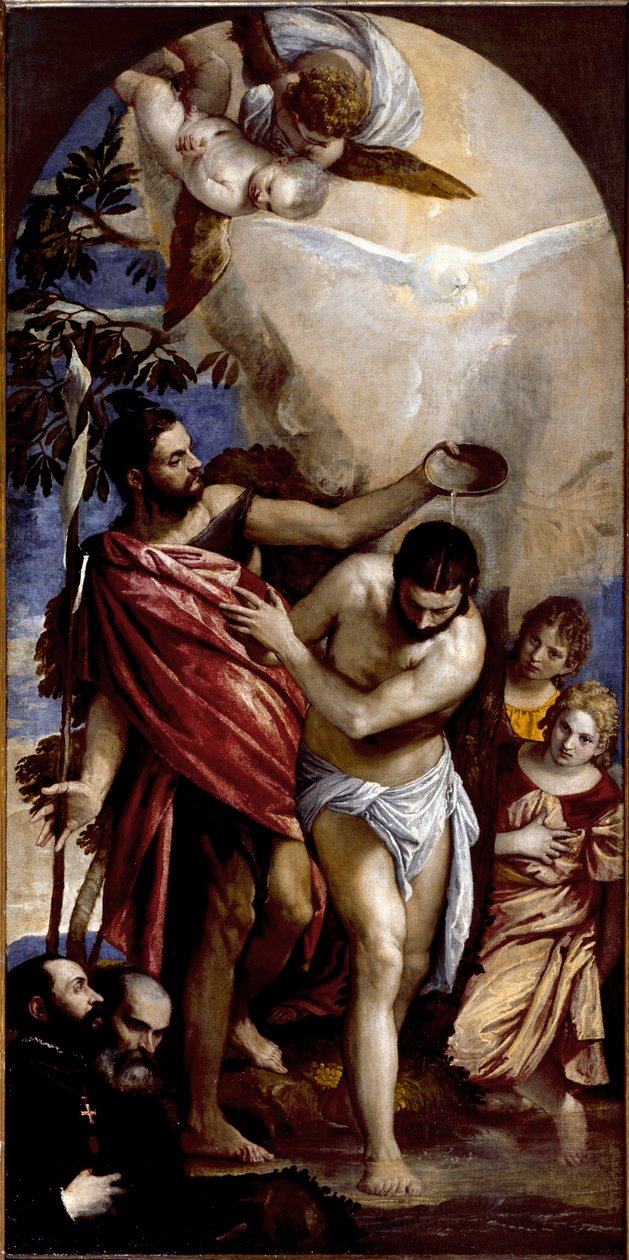 De doop van Christus door Veronese