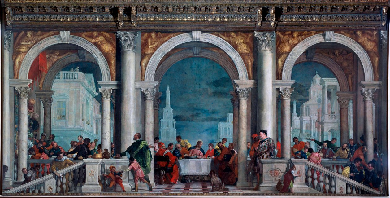 Het maal bij Levi door Veronese