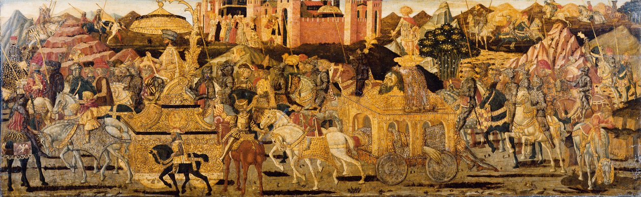 De Triomf van David door (15th c.) Giovanni di Ser Giovanni