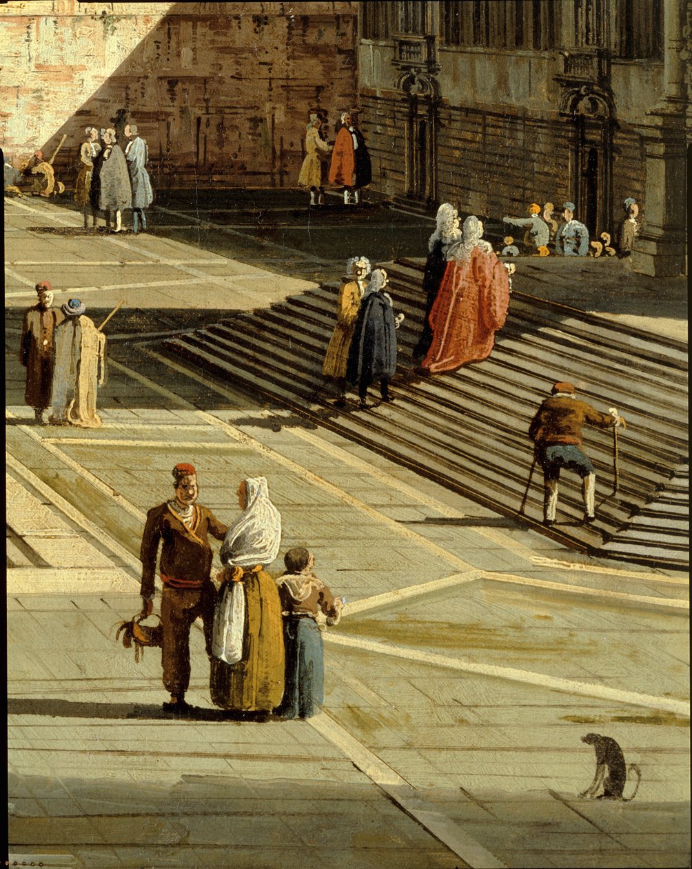 De ingang van het Canal Grande en de Saluutkerk - ... door (1697-1768) Canaletto