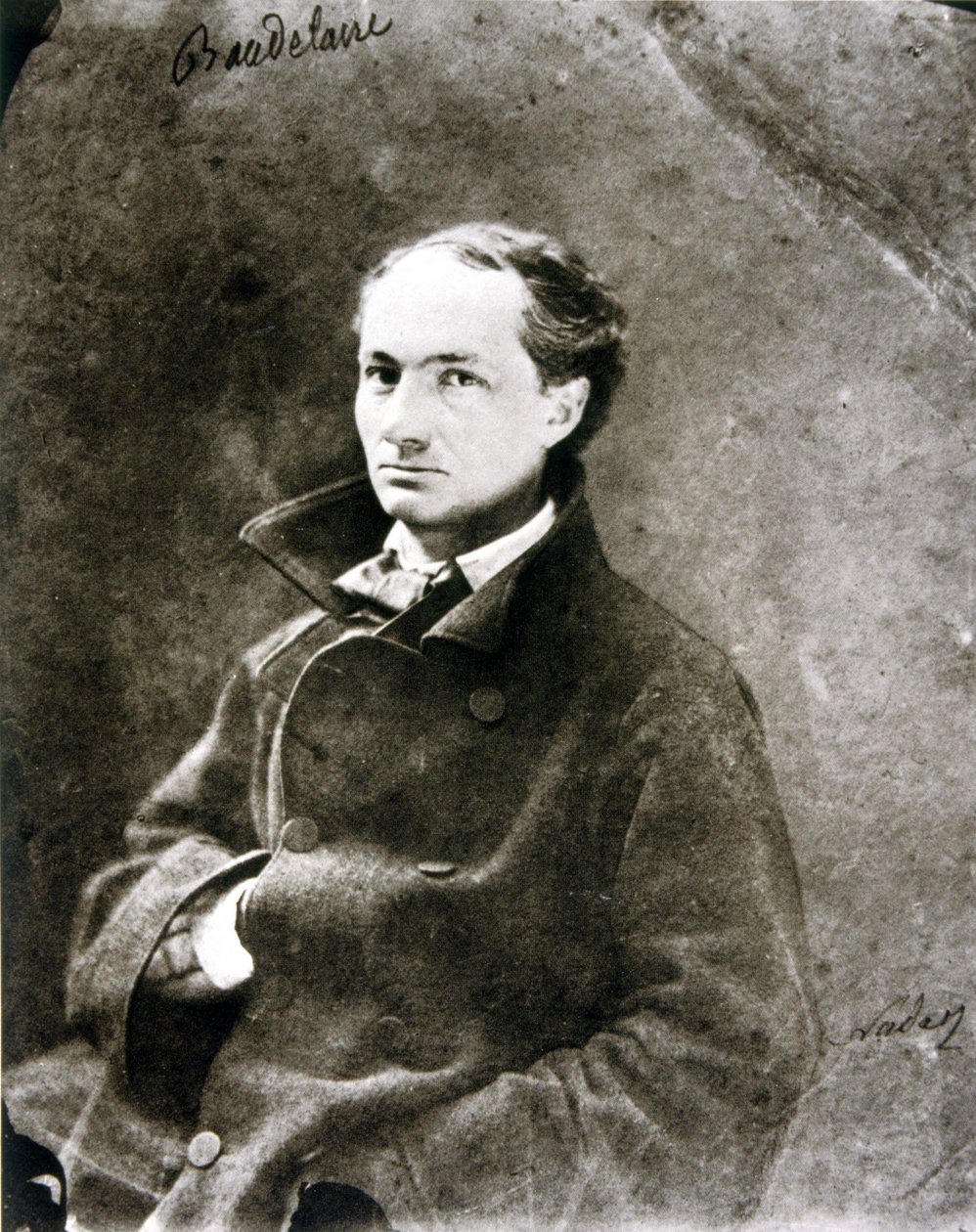 Charles Baudelaire (1821 - 1867) - door Nadar door Nadar